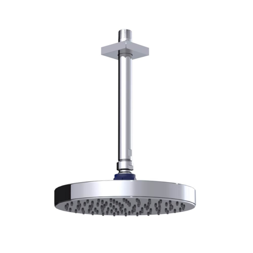 8'' Ceiling Mount Shower Head with Shower Arm & Flange