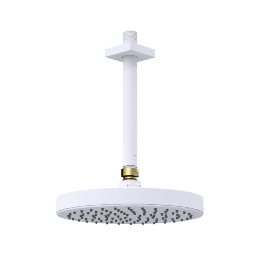 8'' Ceiling Mount Shower Head with Shower Arm & Flange