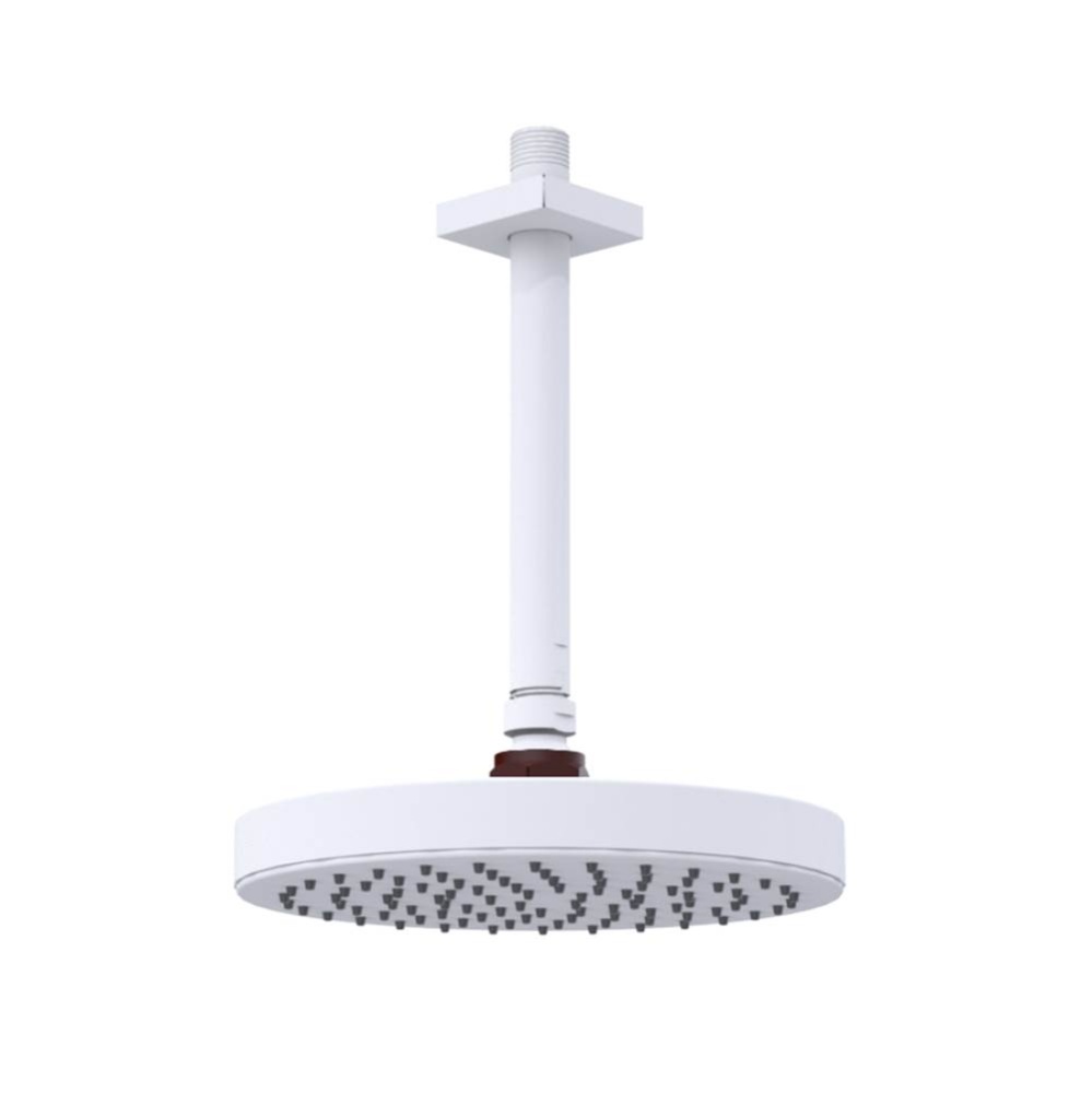 8'' Ceiling Mount Shower Head with Shower Arm & Flange