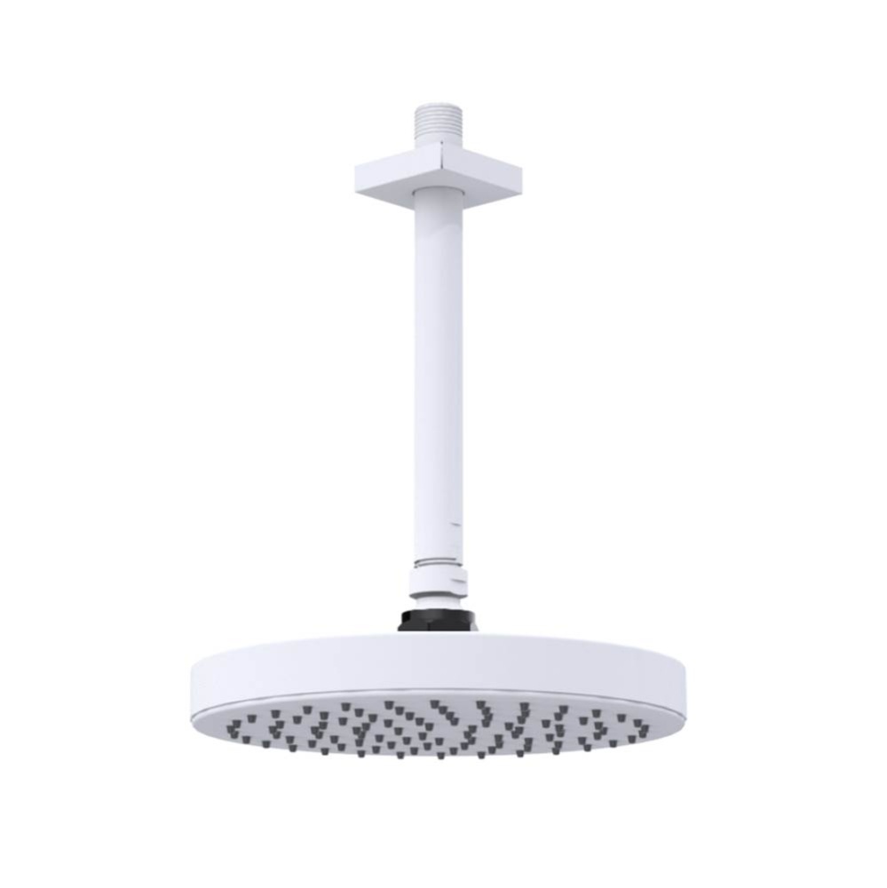 8'' Ceiling Mount Shower Head with Shower Arm & Flange