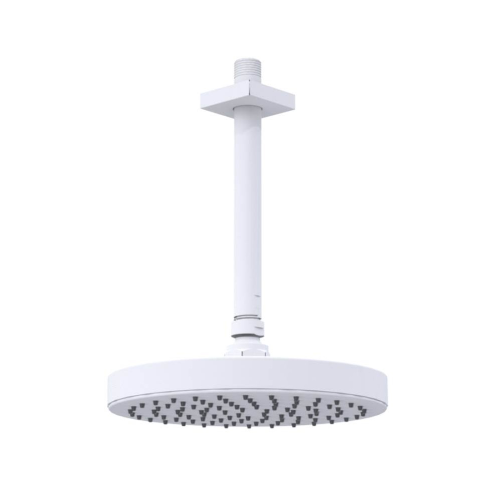 8'' Ceiling Mount Shower Head with Shower Arm & Flange
