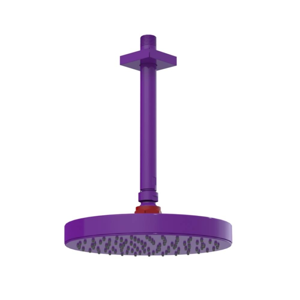 8'' Ceiling Mount Shower Head with Shower Arm & Flange