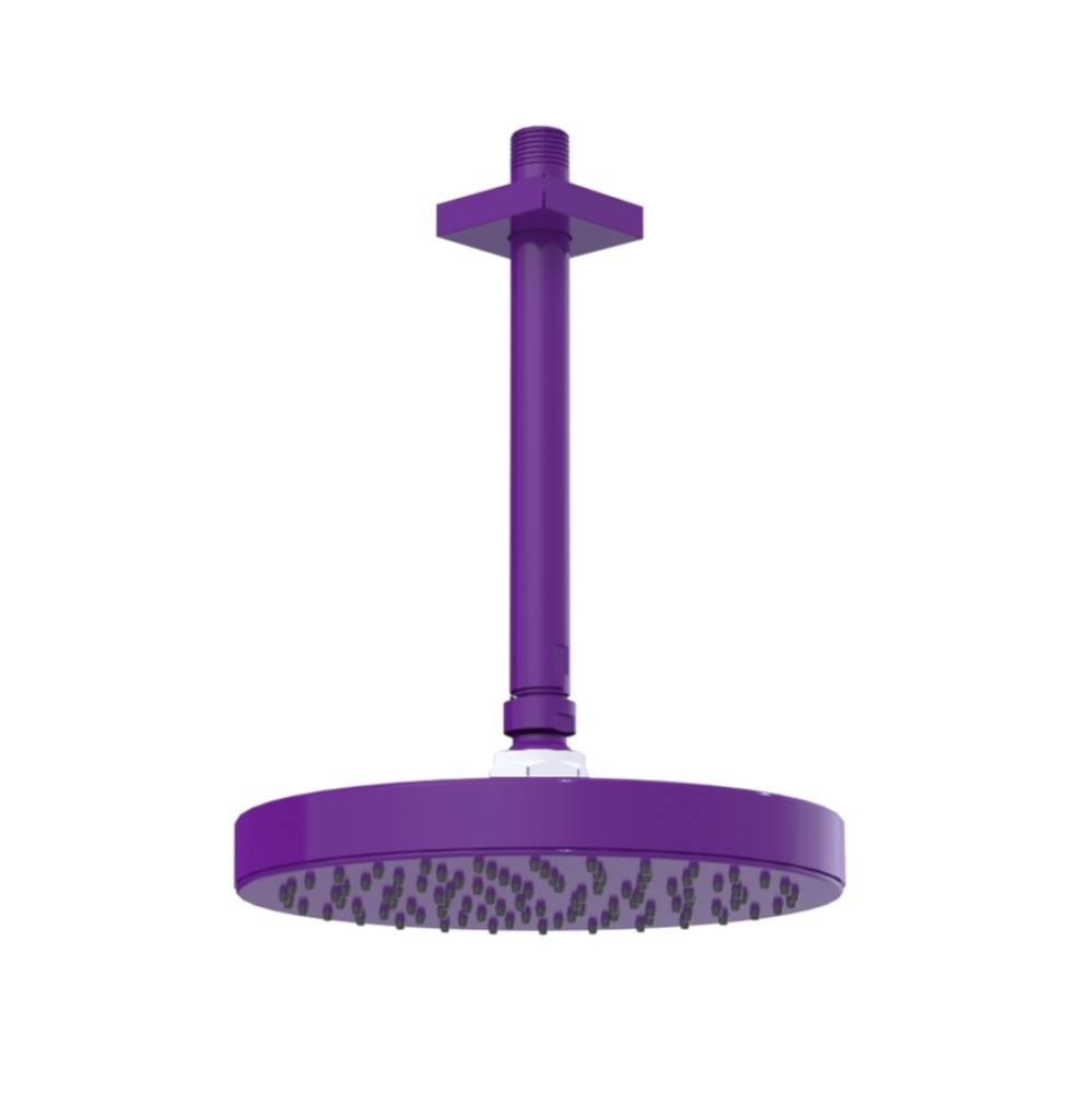 8'' Ceiling Mount Shower Head with Shower Arm & Flange