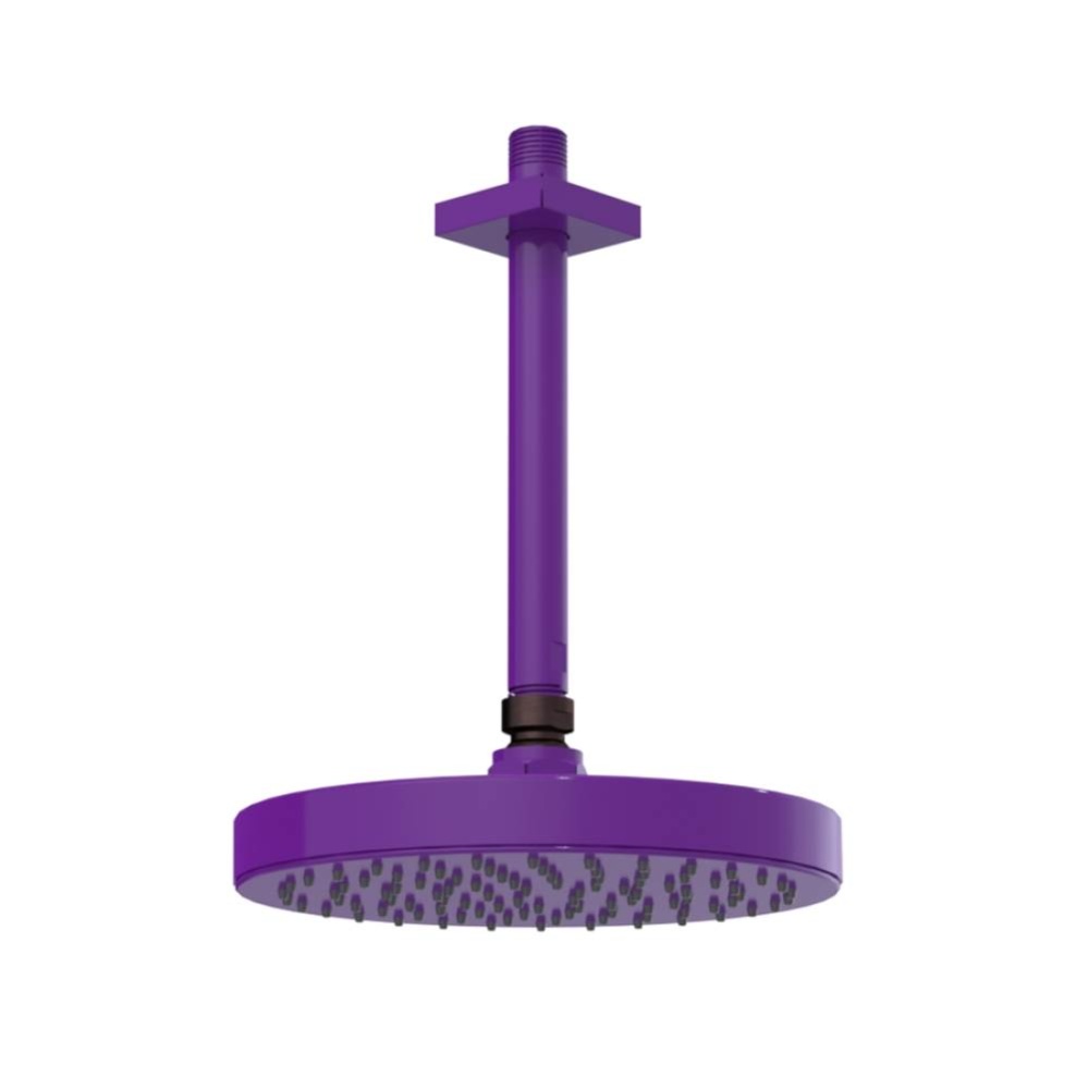 8'' Ceiling Mount Shower Head with Shower Arm & Flange