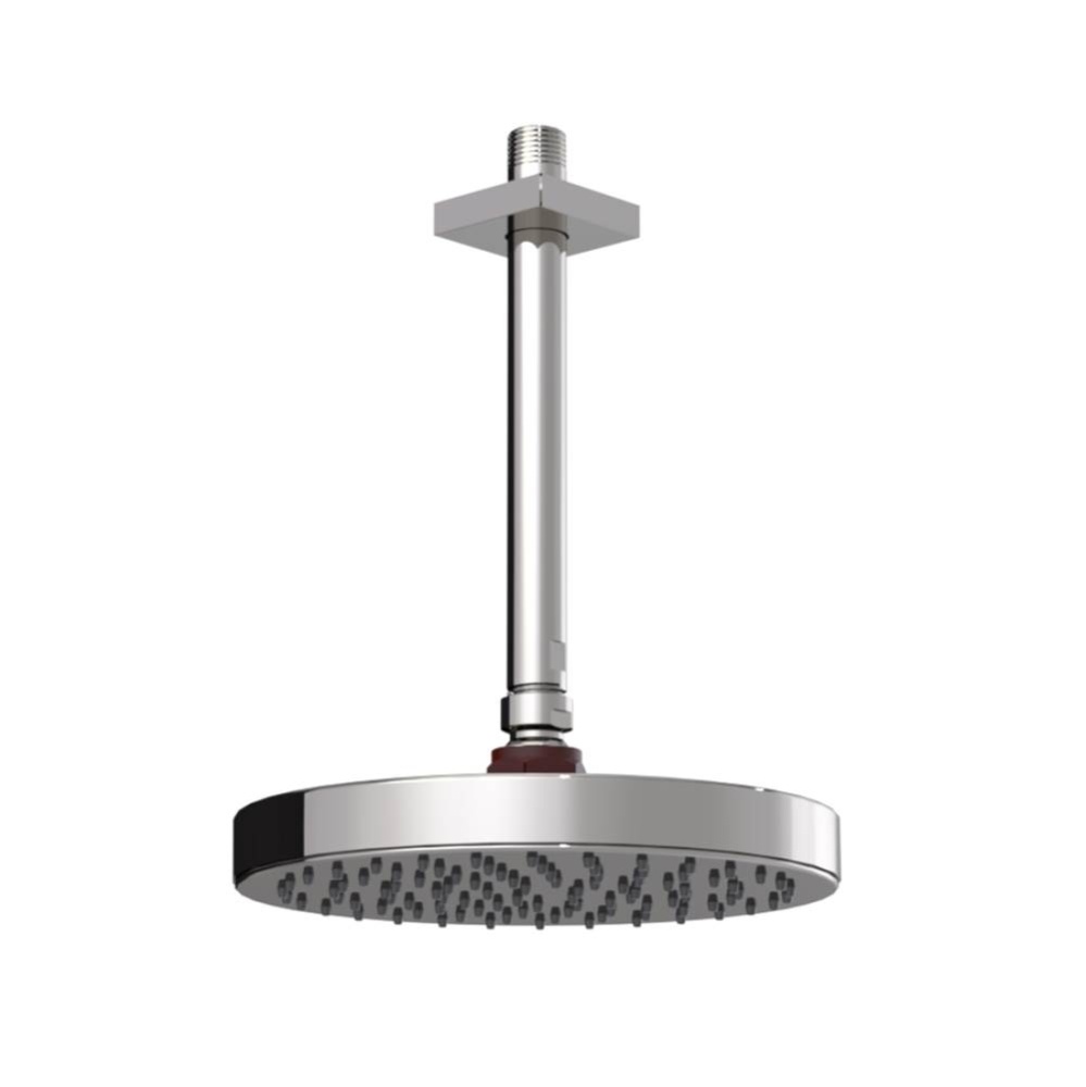 8'' Ceiling Mount Shower Head with Shower Arm & Flange