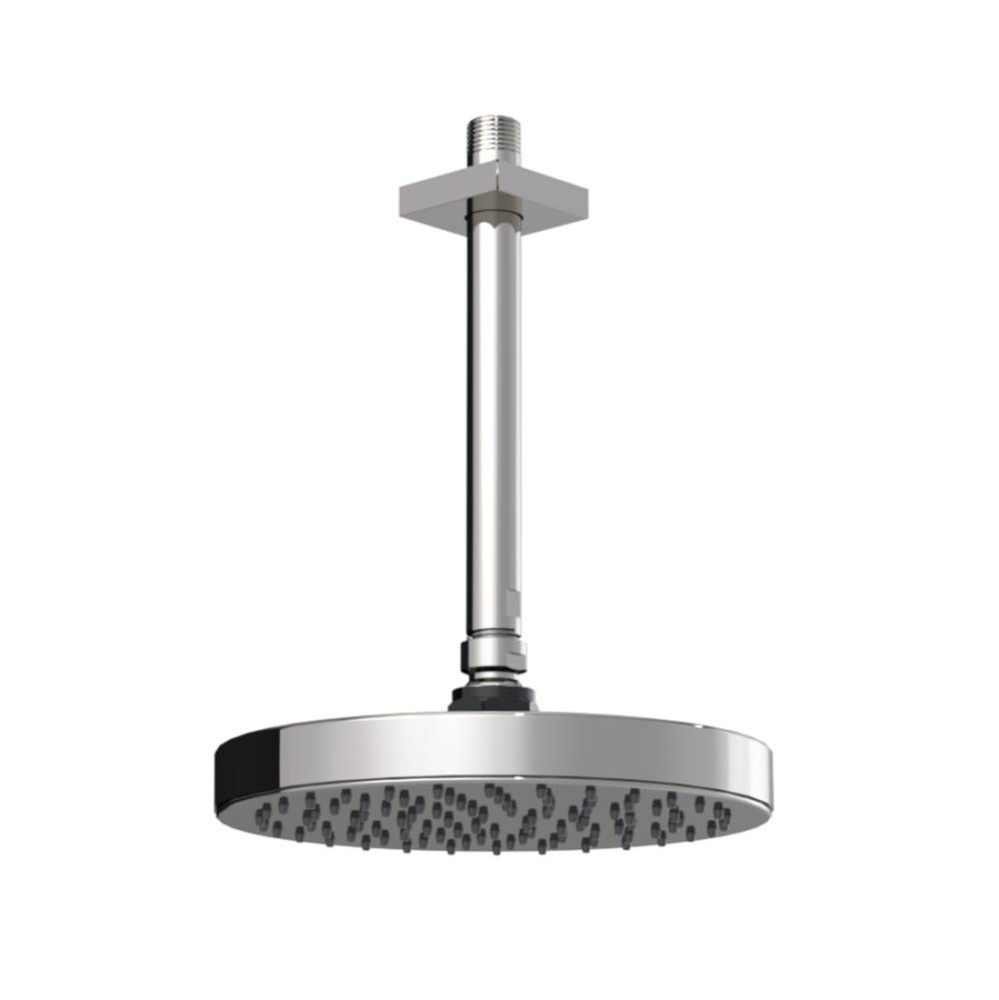 8'' Ceiling Mount Shower Head with Shower Arm & Flange