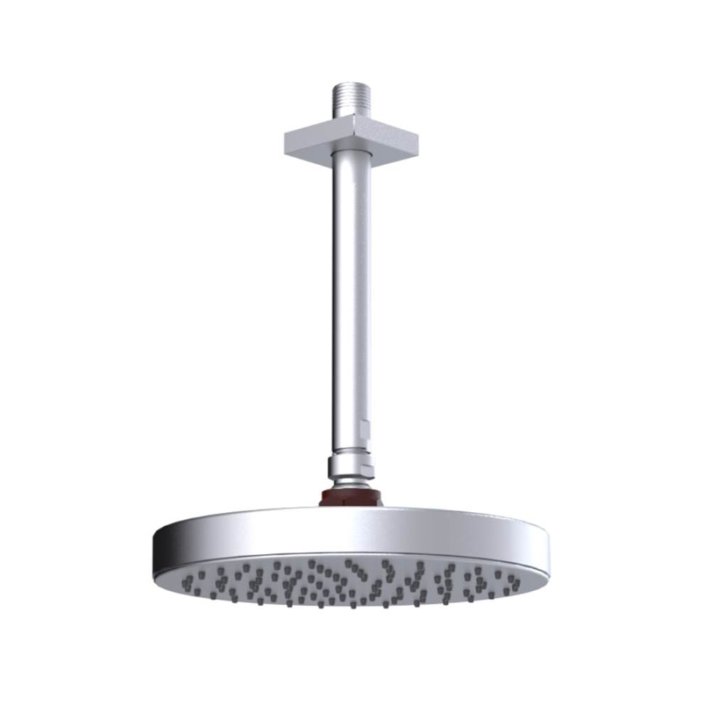 8'' Ceiling Mount Shower Head with Shower Arm & Flange