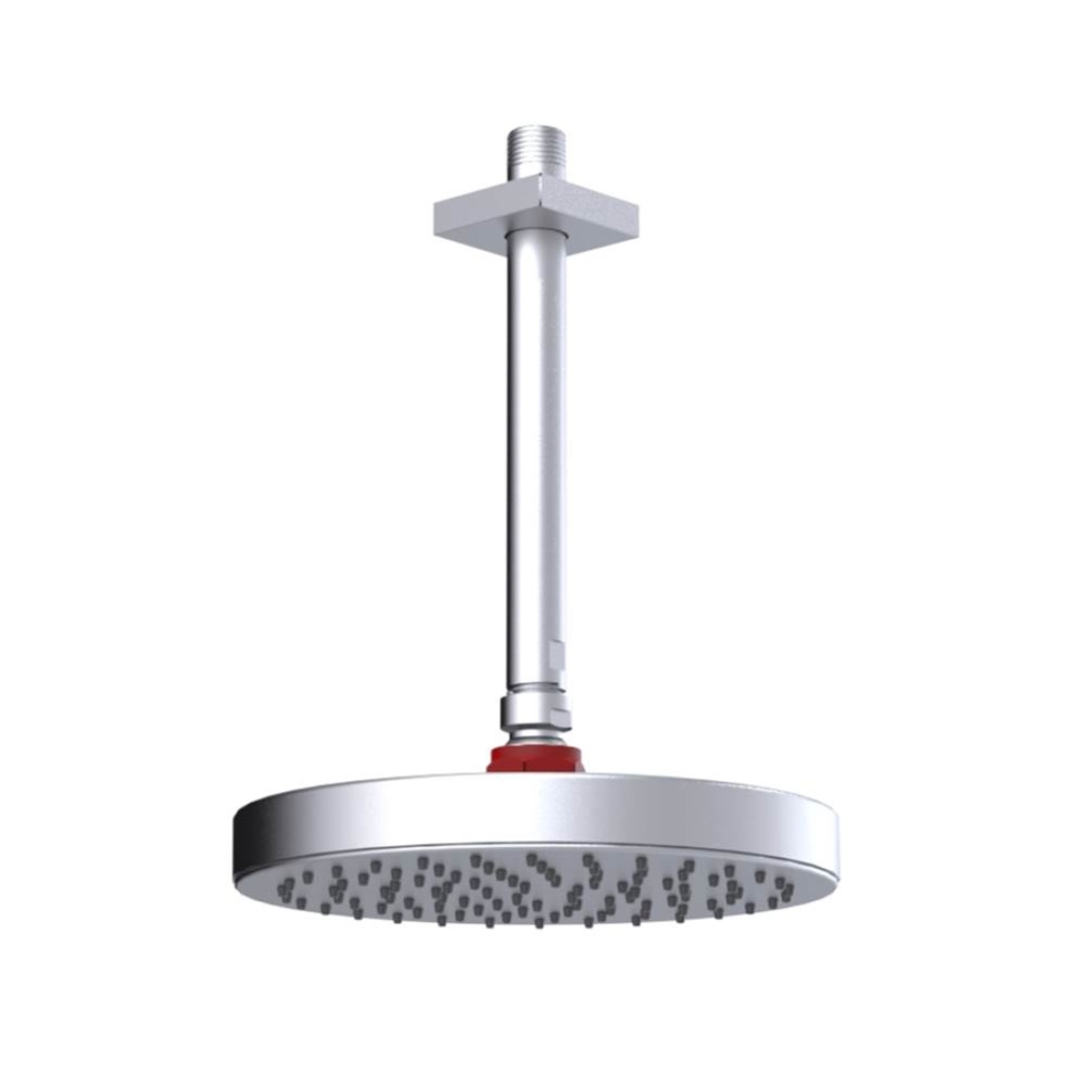 8'' Ceiling Mount Shower Head with Shower Arm & Flange