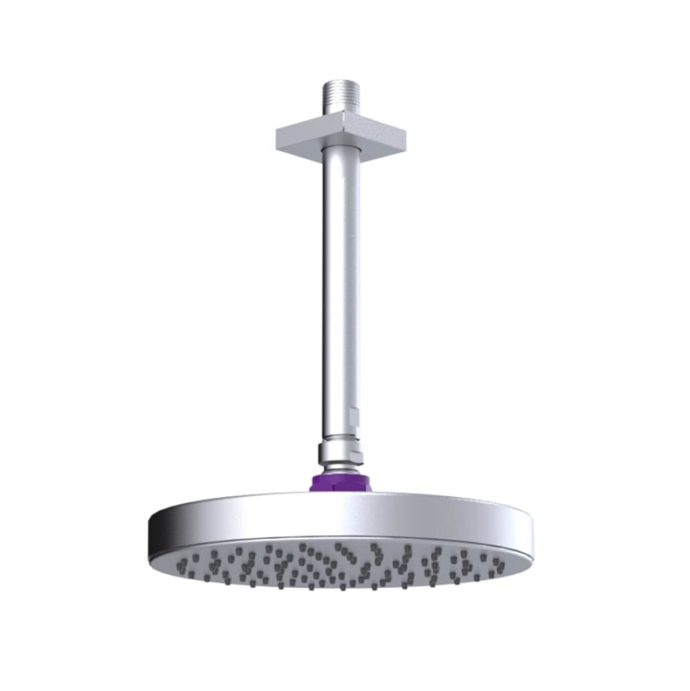 8'' Ceiling Mount Shower Head with Shower Arm & Flange