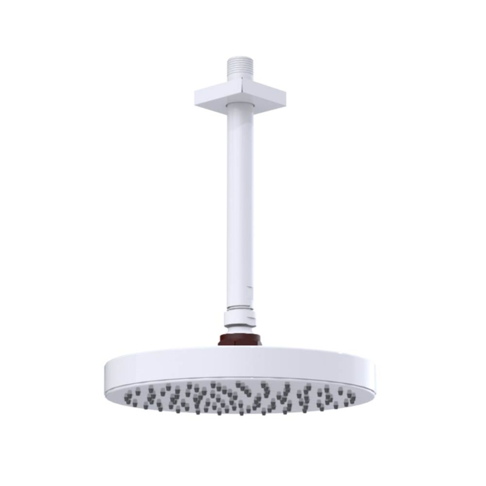 8'' Ceiling Mount Shower Head with Shower Arm & Flange