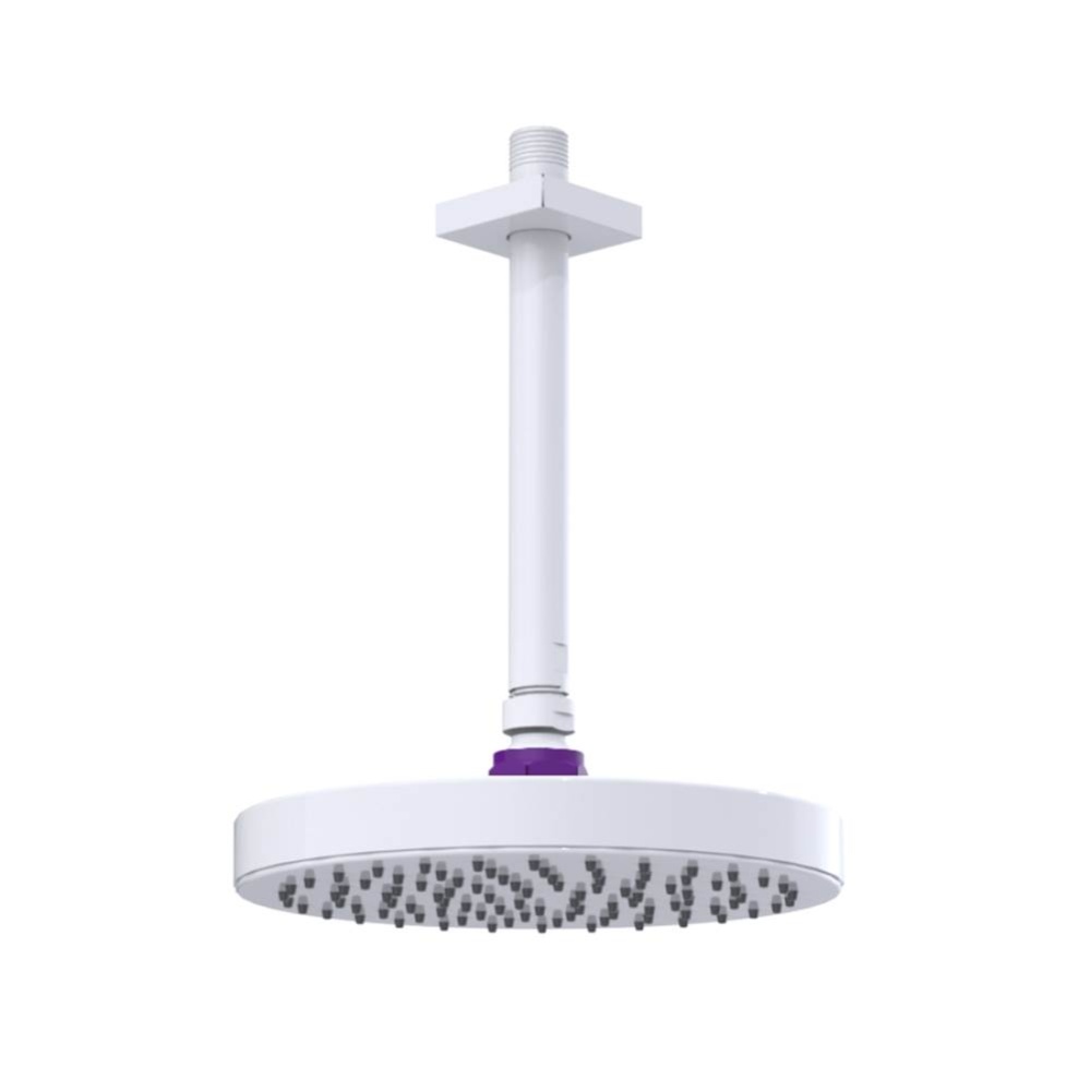 8'' Ceiling Mount Shower Head with Shower Arm & Flange