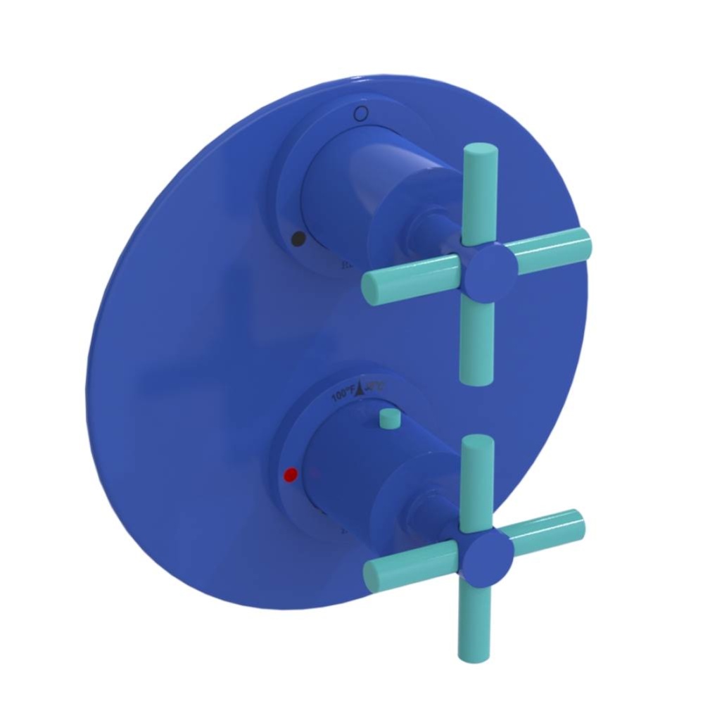 Temperature Control Valve with Stops & Two Way Diverter with Shut-Off (Trim Only)