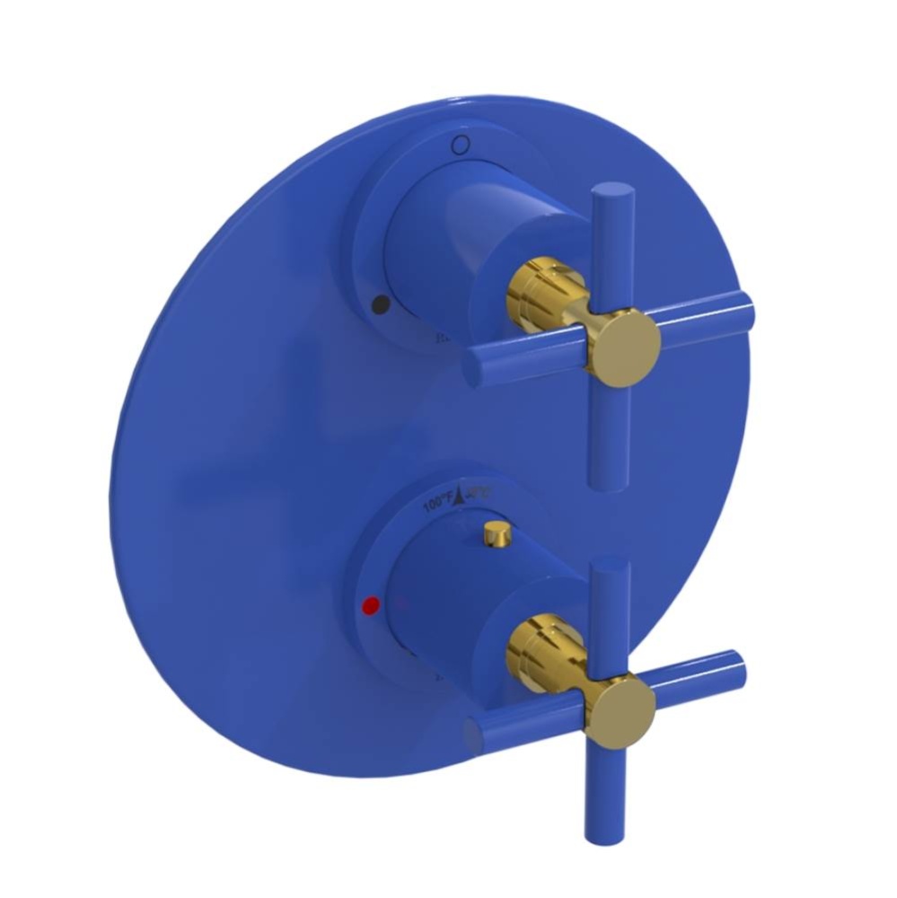 Temperature Control Valve with Stops & Two Way Diverter with Shut-Off (Trim Only)