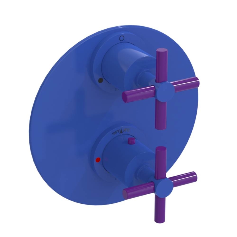 Temperature Control Valve with Stops & Two Way Diverter with Shut-Off (Trim Only)