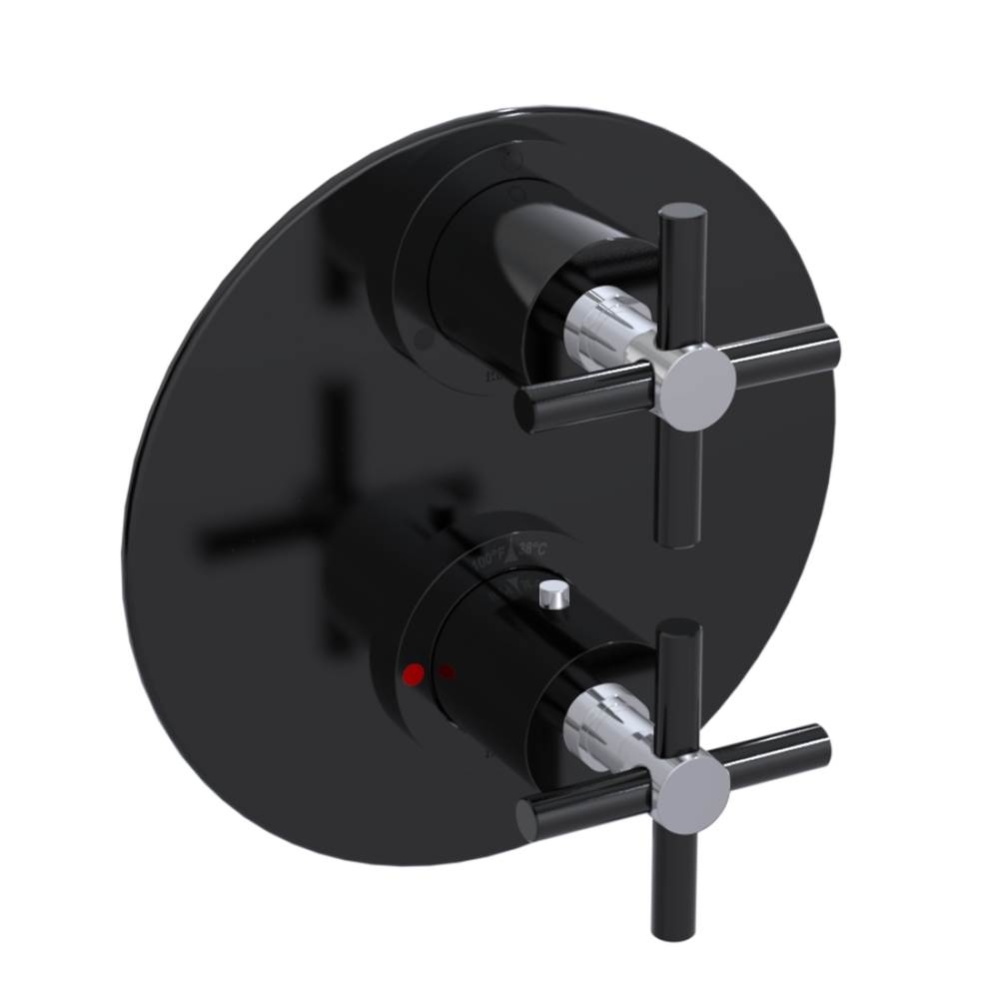 Temperature Control Valve with Stops & Two Way Diverter with Shut-Off (Trim Only)