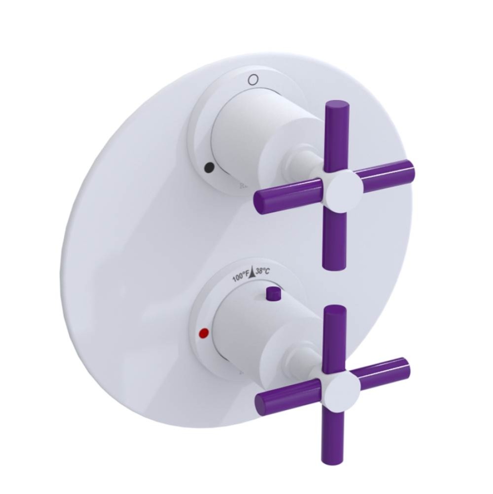 Temperature Control Valve with Stops & Two Way Diverter with Shut-Off (Trim Only)