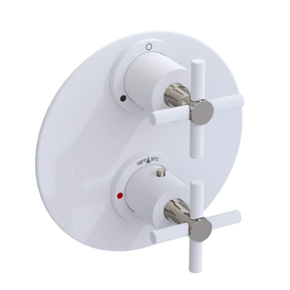 Temperature Control Valve with Stops & Two Way Diverter with Shut-Off (Trim Only)