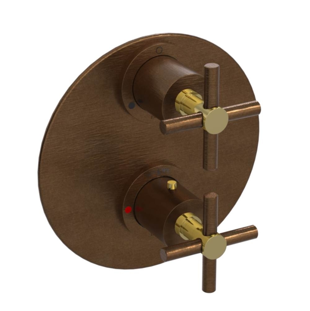 Temperature Control Valve with Stops & Two Way Diverter with Shut-Off (Trim Only)