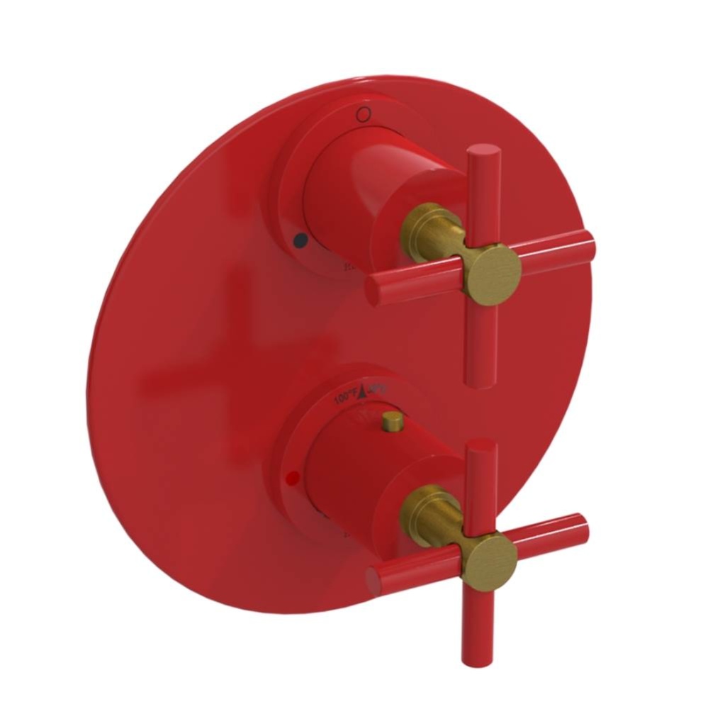 Temperature Control Valve with Stops & Two Way Diverter with Shut-Off (Trim Only)