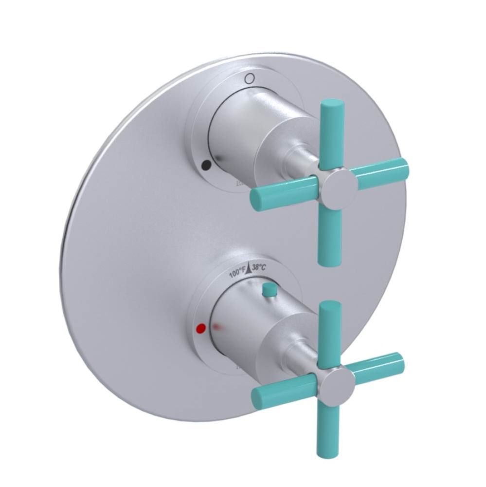 Temperature Control Valve with Stops & Two Way Diverter with Shut-Off (Trim Only)