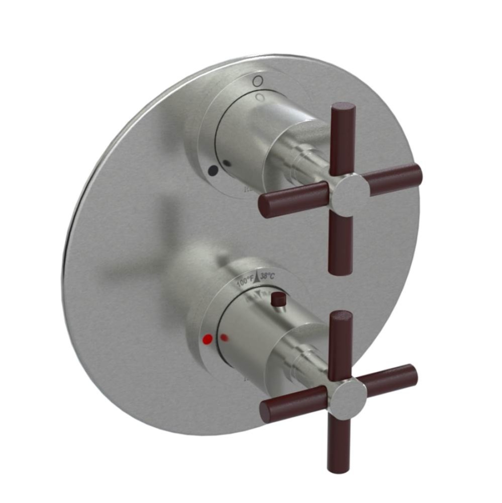 Temperature Control Valve with Stops & Two Way Diverter with Shut-Off (Trim Only)