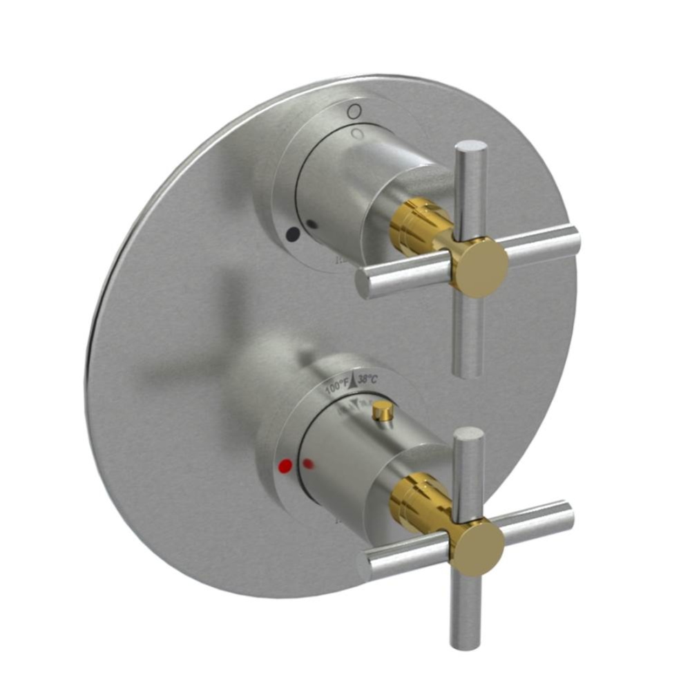 Temperature Control Valve with Stops & Two Way Diverter with Shut-Off (Trim Only)
