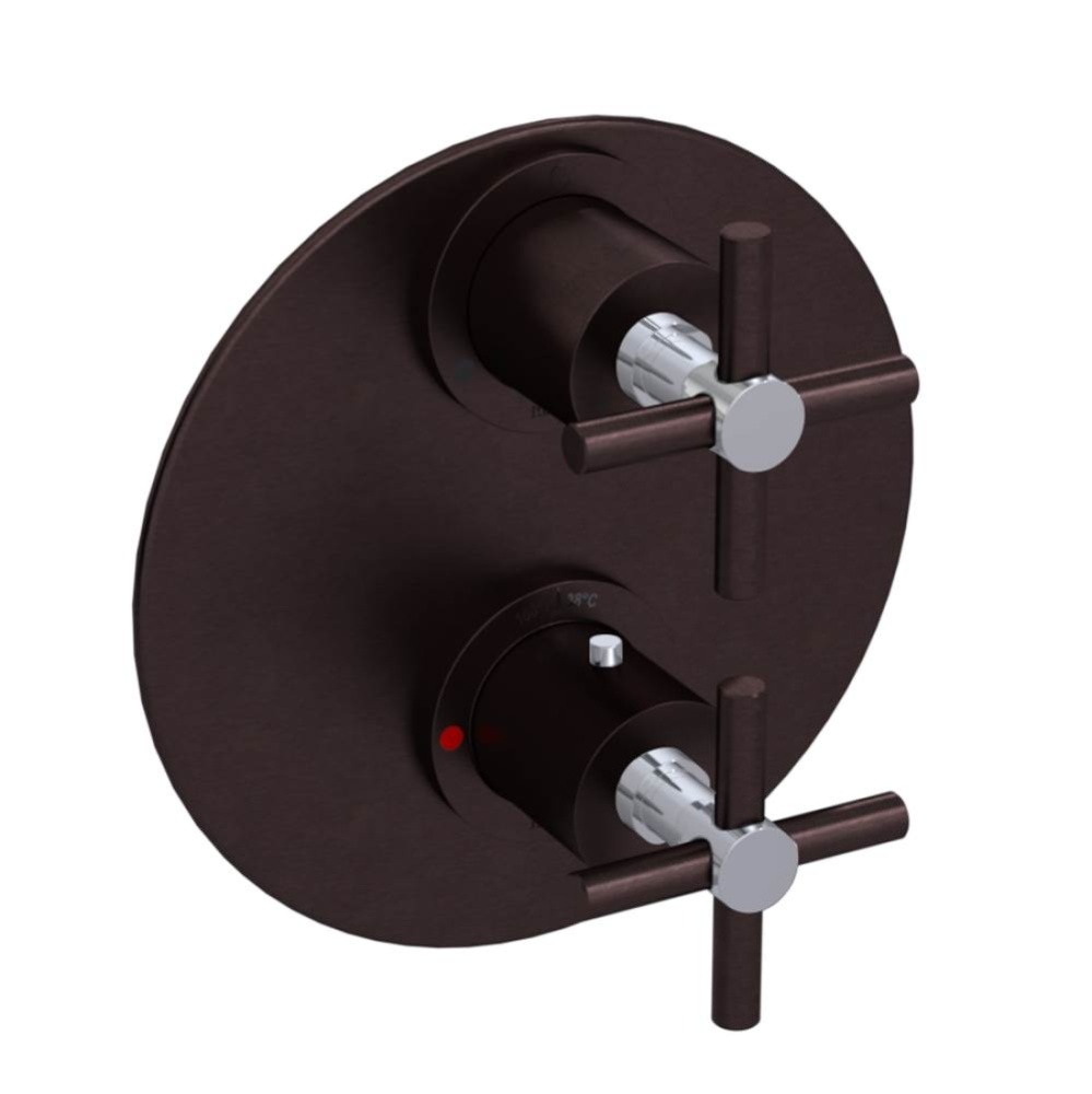 Temperature Control Valve with Stops & Two Way Diverter with Shut-Off (Trim Only)