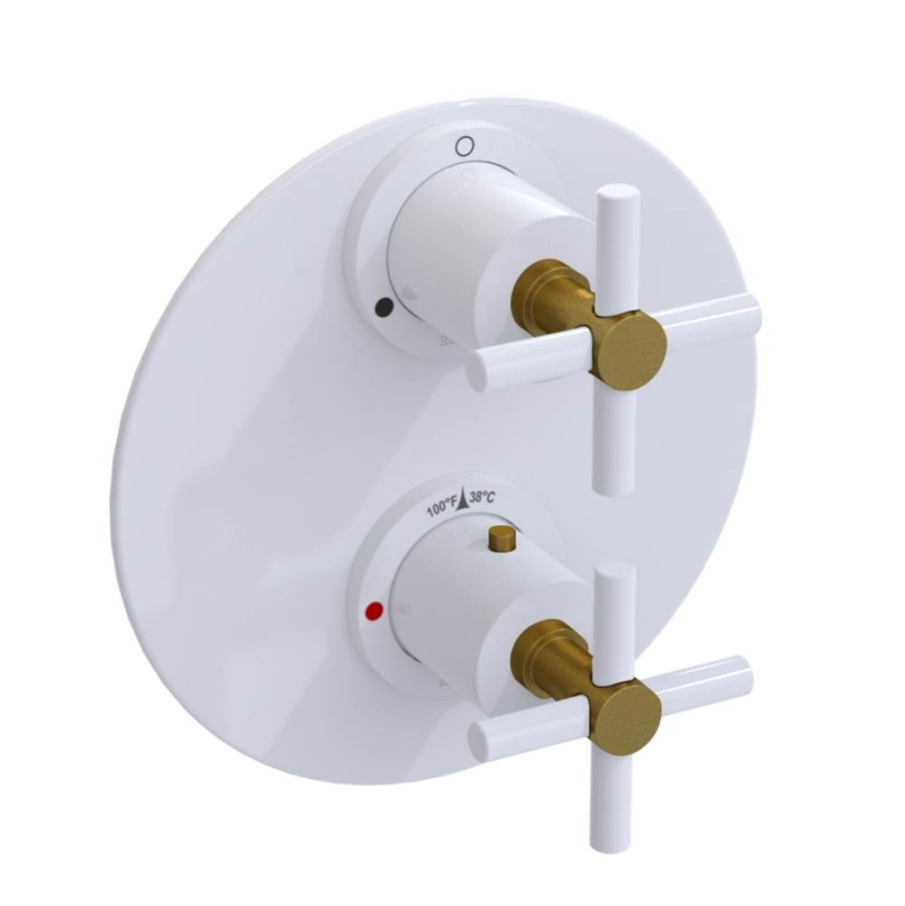 Temperature Control Valve with Stops & Two Way Diverter with Shut-Off (Trim Only)