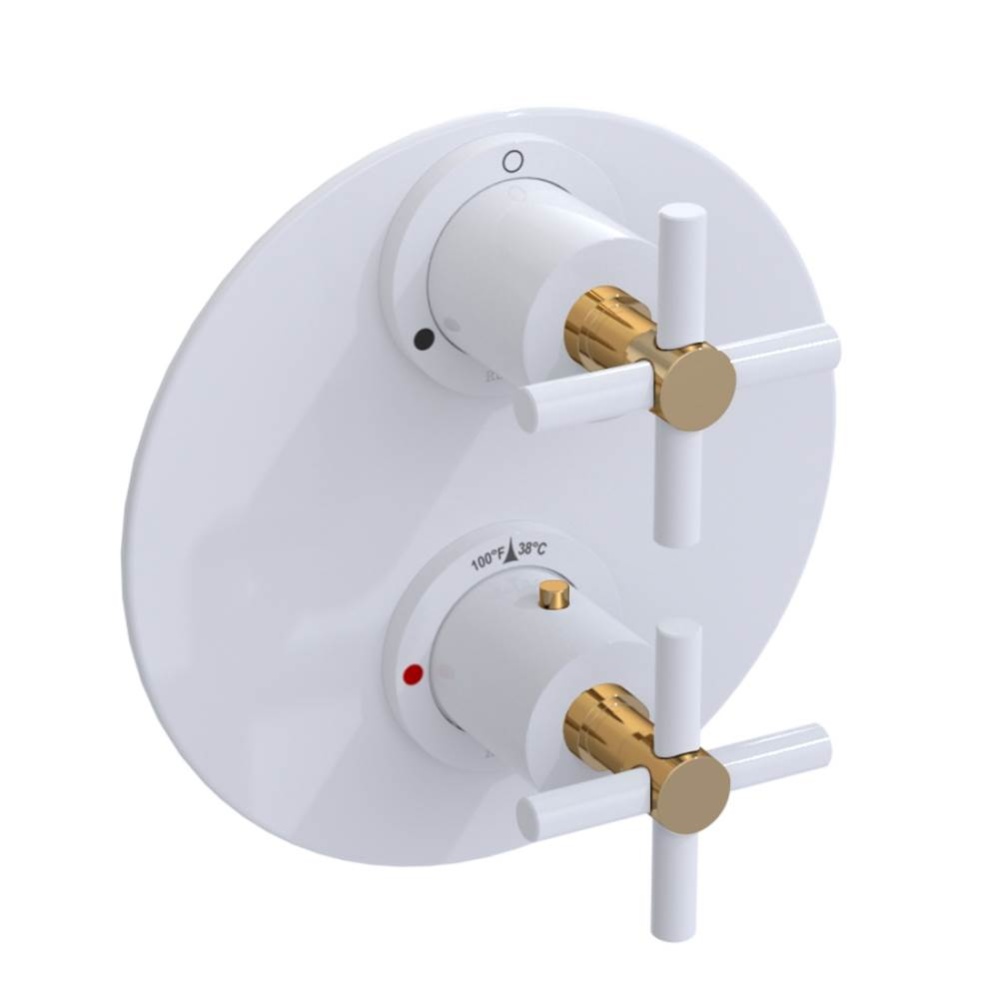 Temperature Control Valve with Stops & Two Way Diverter with Shut-Off (Trim Only)