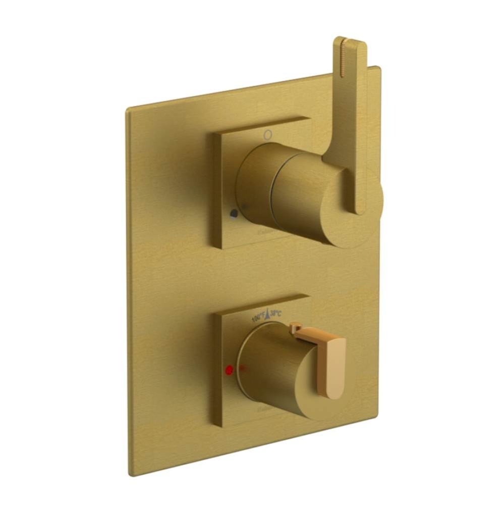 Temperature Control Valve with Stops & Two Way Diverter with Shut-Off (Trim Only)