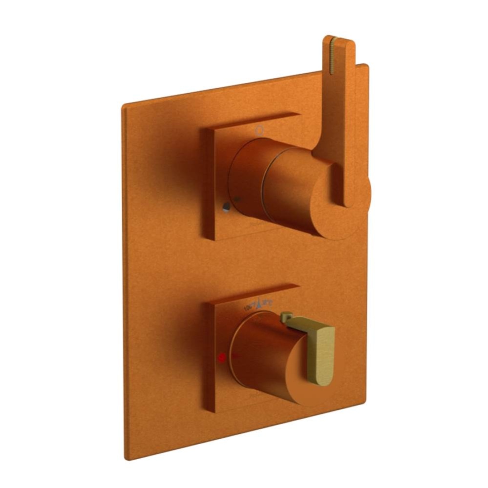 Temperature Control Valve with Stops & Two Way Diverter with Shut-Off (Trim Only)