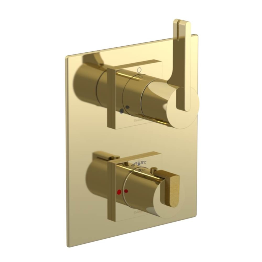 Temperature Control Valve with Stops & Two Way Diverter with Shut-Off (Trim Only)