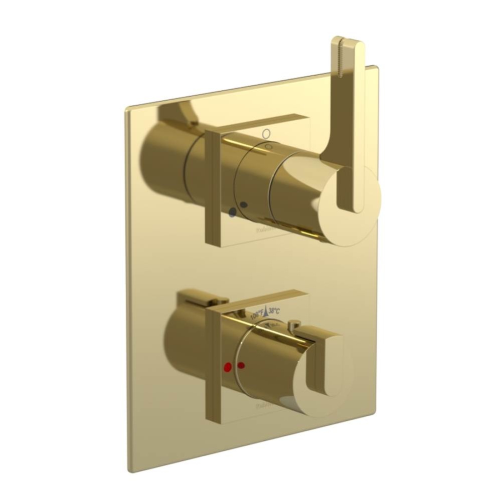Temperature Control Valve with Stops & Two Way Diverter with Shut-Off (Trim Only)