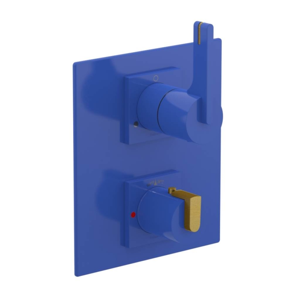 Temperature Control Valve with Stops & Two Way Diverter with Shut-Off (Trim Only)