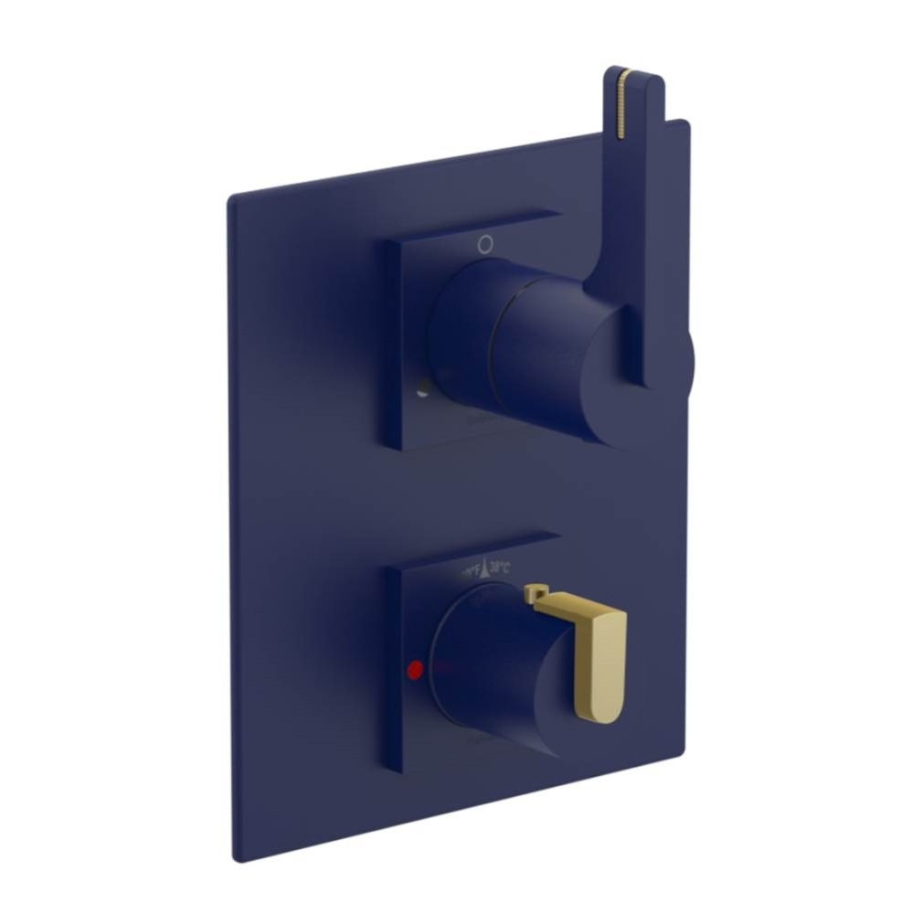 Temperature Control Valve with Stops & Two Way Diverter with Shut-Off (Trim Only)