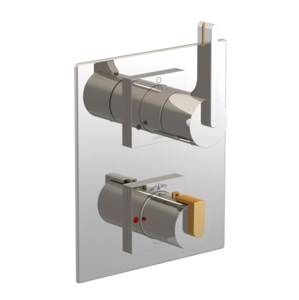 Temperature Control Valve with Stops & Two Way Diverter with Shut-Off (Trim Only)