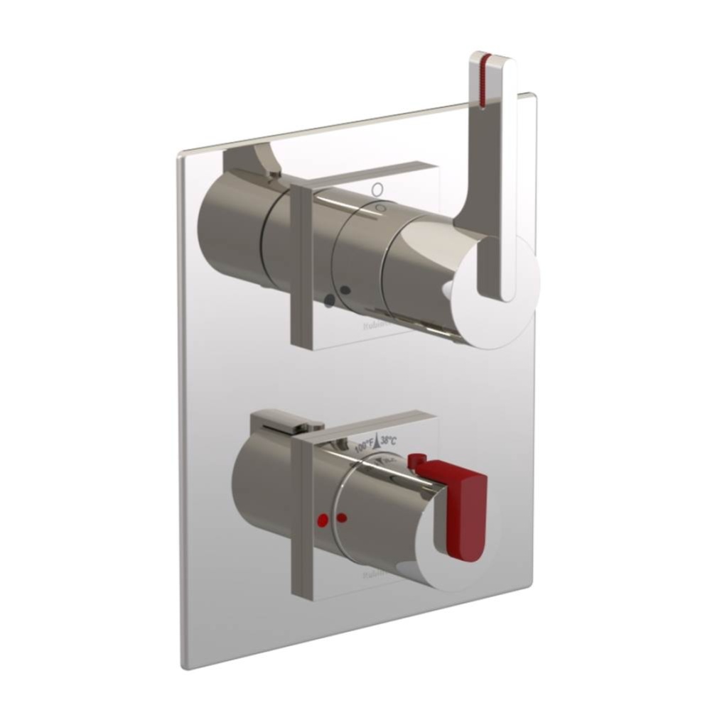 Temperature Control Valve with Stops & Two Way Diverter with Shut-Off (Trim Only)