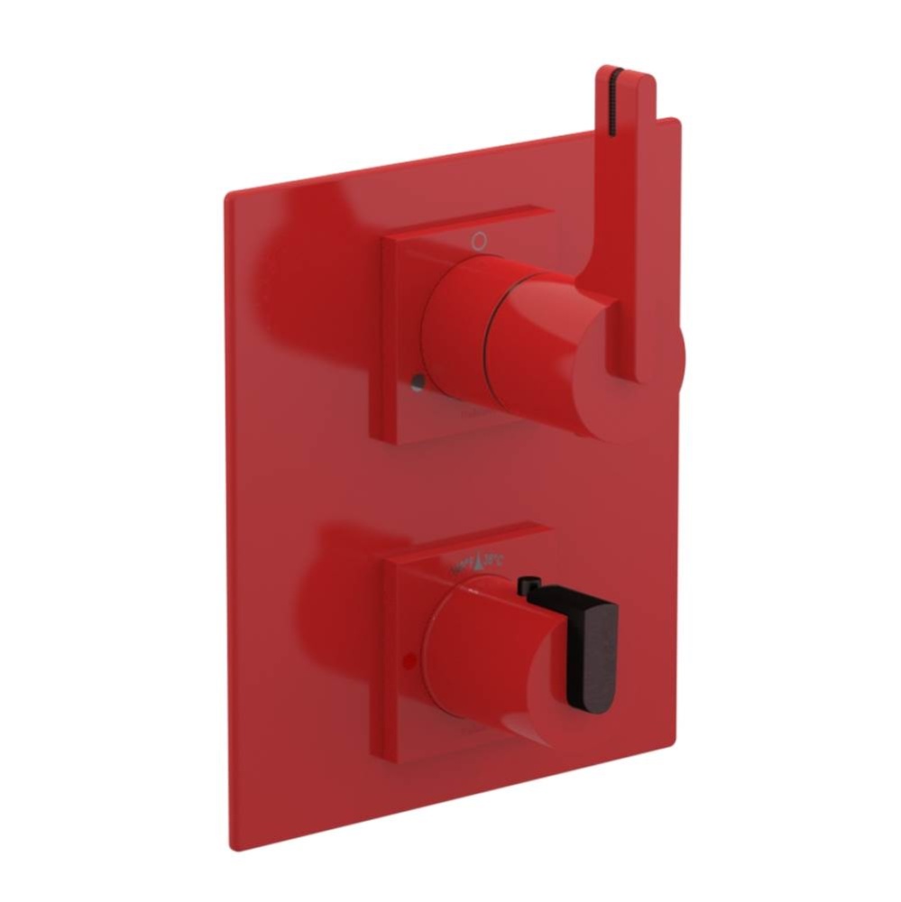 Temperature Control Valve with Stops & Two Way Diverter with Shut-Off (Trim Only)