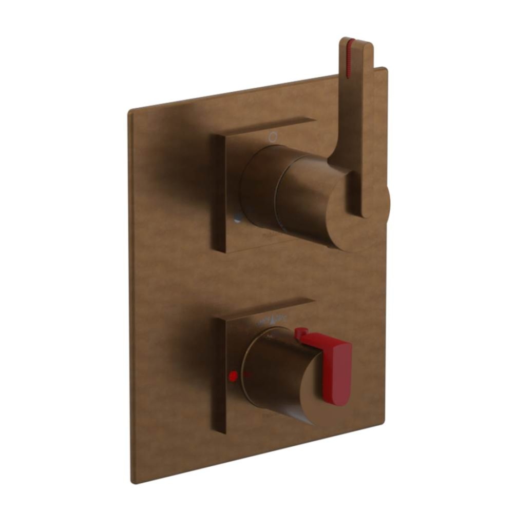 Temperature Control Valve with Stops & Two Way Diverter with Shut-Off (Trim Only)