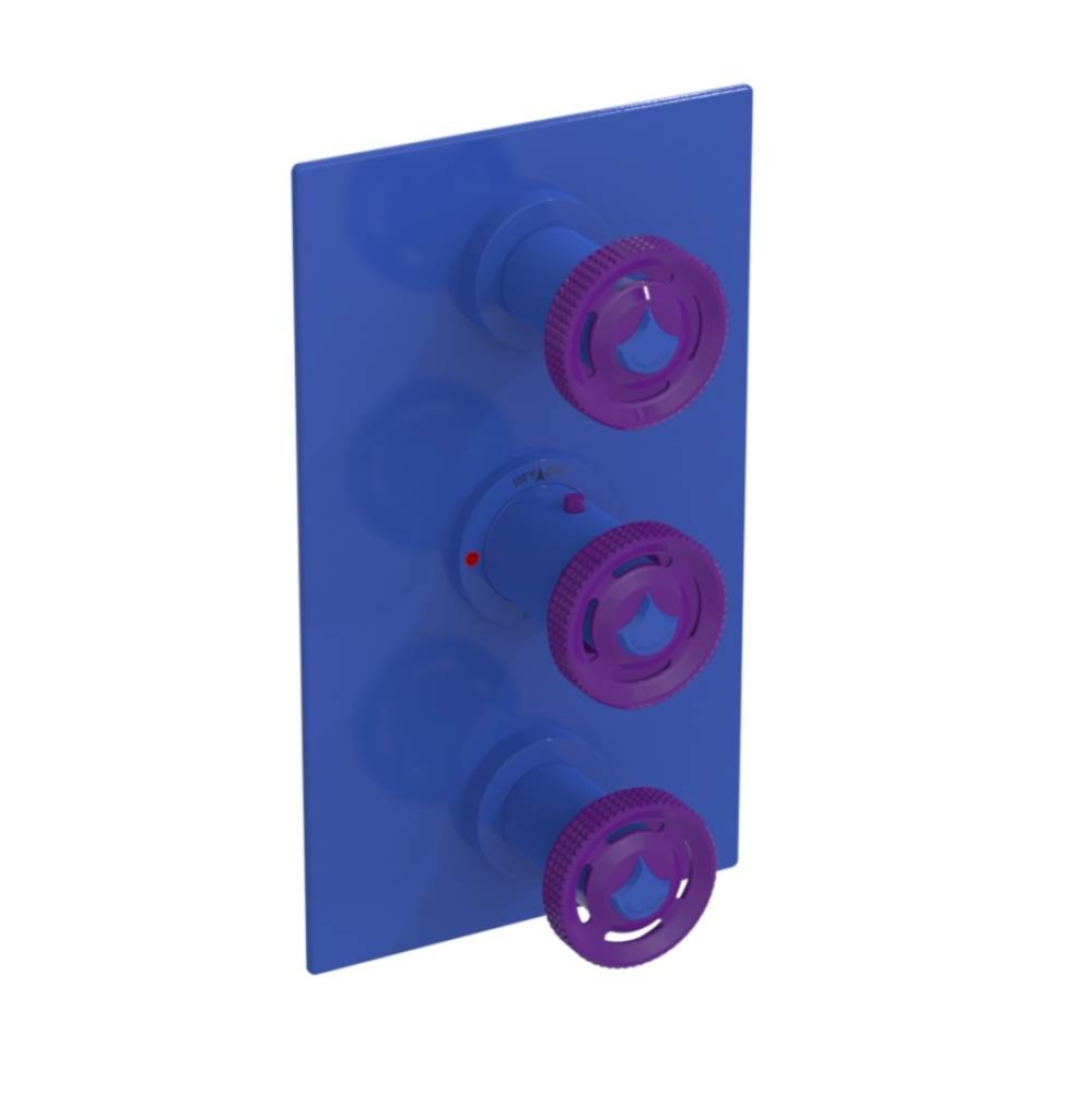 Temperature Control Valve with Stops & Two Volume Controls  (Trim Only)