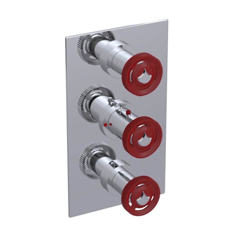 Temperature Control Valve with Stops & Two Volume Controls  (Trim Only)