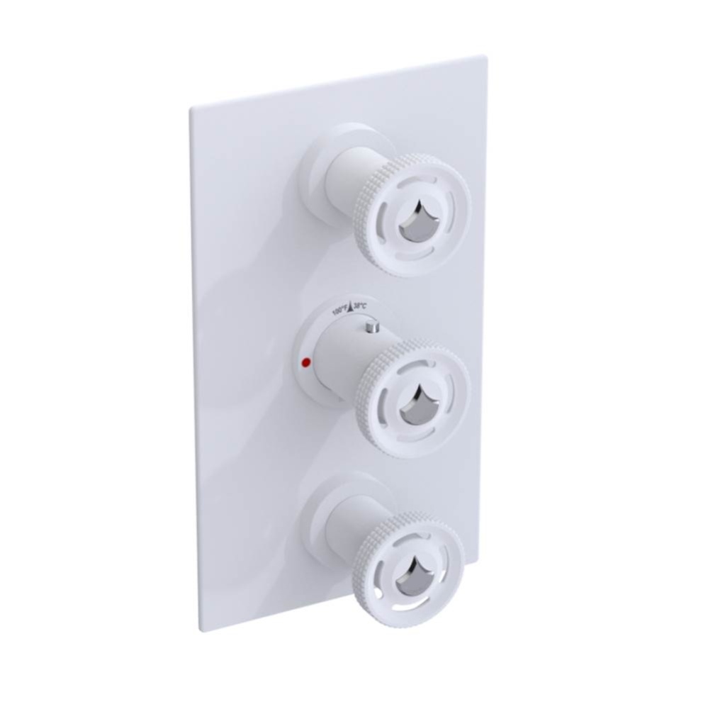 Temperature Control Valve with Stops & Two Volume Controls  (Trim Only)