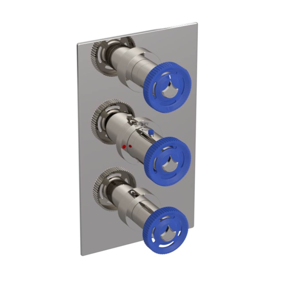 Temperature Control Valve with Stops & Two Volume Controls  (Trim Only)