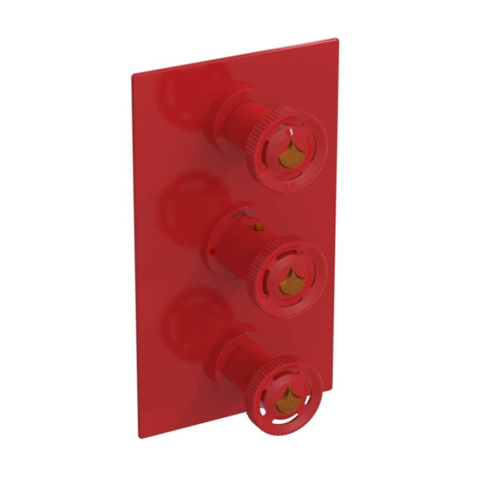 Temperature Control Valve with Stops & Two Volume Controls  (Trim Only)
