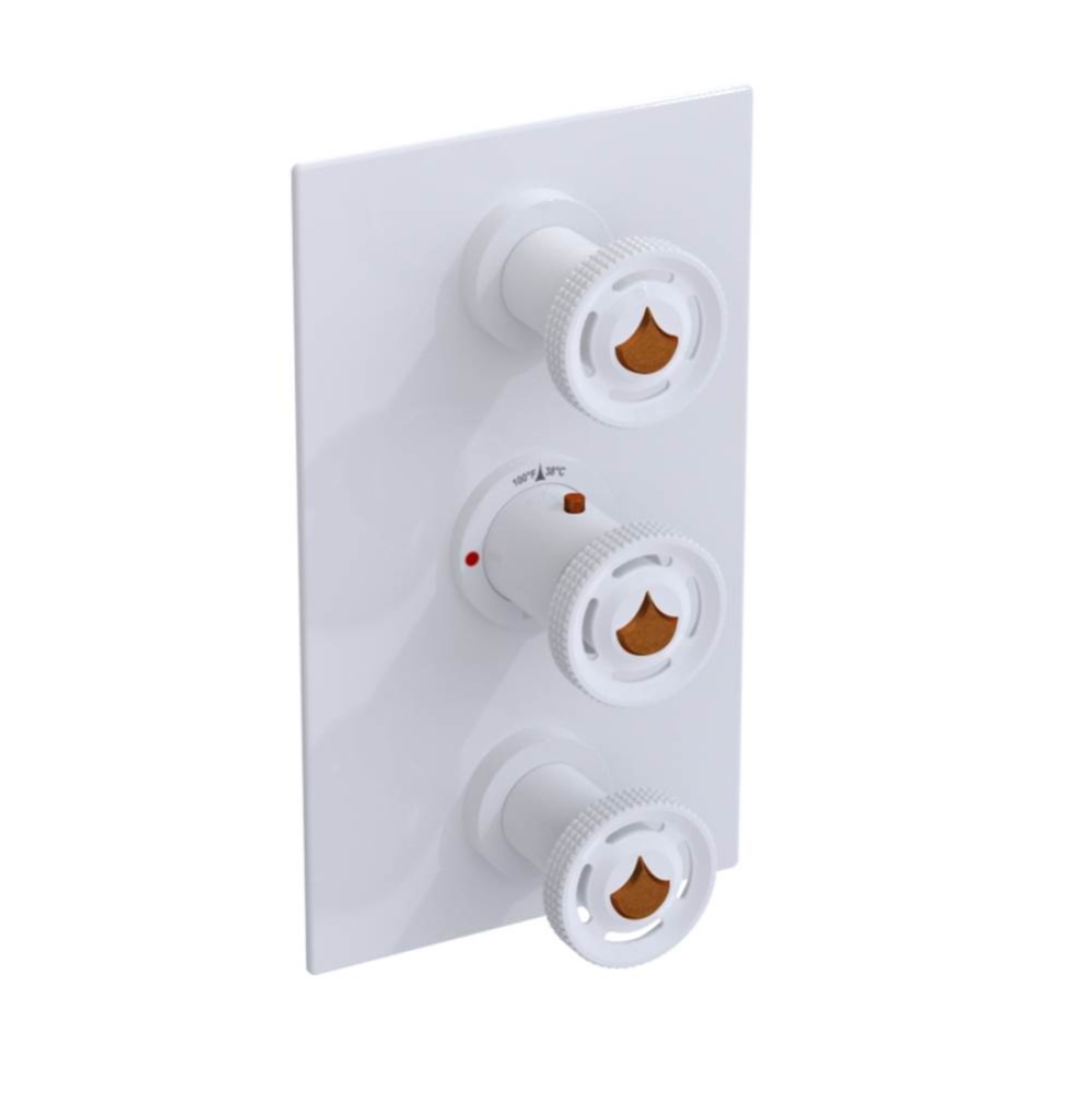 Temperature Control Valve with Stops & Two Volume Controls  (Trim Only)