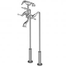 Rubinet Canada 3FFMLCHGD - Tub Filler Floor Mnt W/Hhs