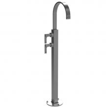 Rubinet Canada 3FRTLCHCH - Tub Filler Floor Mount