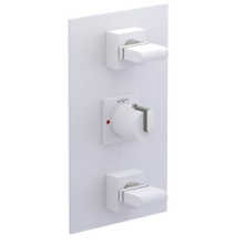 Rubinet Canada 4SRTQMWSN - Temperature Control Valve with Stops & Two Volume Controls (Trim Only)