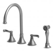 Rubinet Canada 8BETLBBBB - Widespread Kitchen W/Handspray
