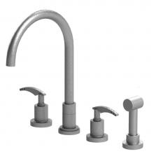 Rubinet Canada 8BLALMBMB - Widespread Kitchen W/Handspray